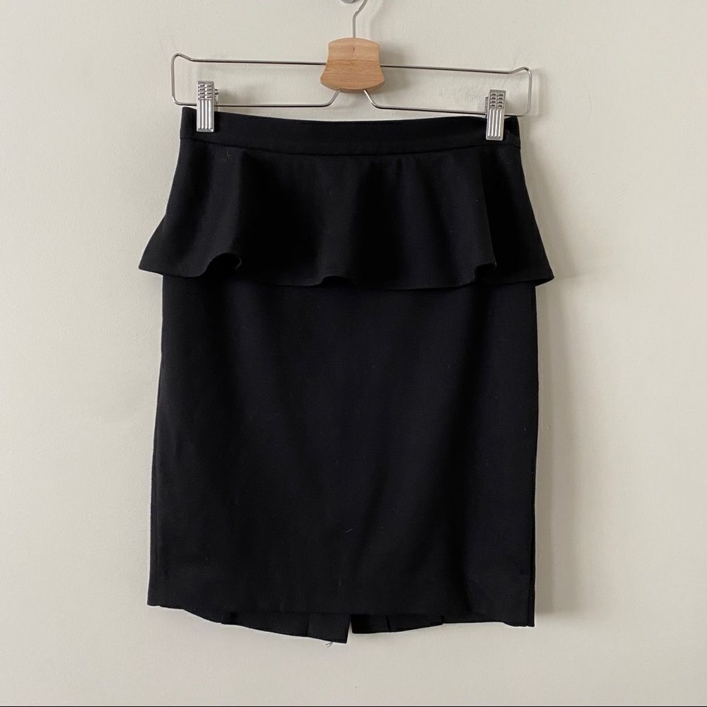 Club Monaco Peplum Mini Skirt